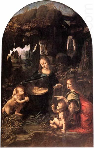 Virgin of the Rocks, LEONARDO da Vinci